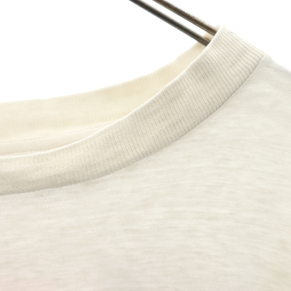 OLD オールド 90s バックプリント 半袖 シングルステッチ Tシャツ オフホワイト メンズ