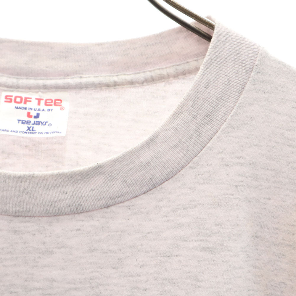 SOF Tee 90s USA製 オールド GAY HEAD 半袖 シングルステッチ Tシャツ XL ライトグレー メンズ