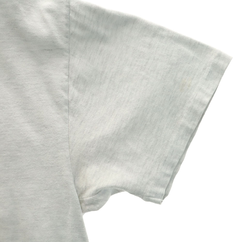 Hanes ヘインズ 90s USA製 オールド 半袖 シングルステッチ Tシャツ L ライトグレー BEEFY-T メンズ