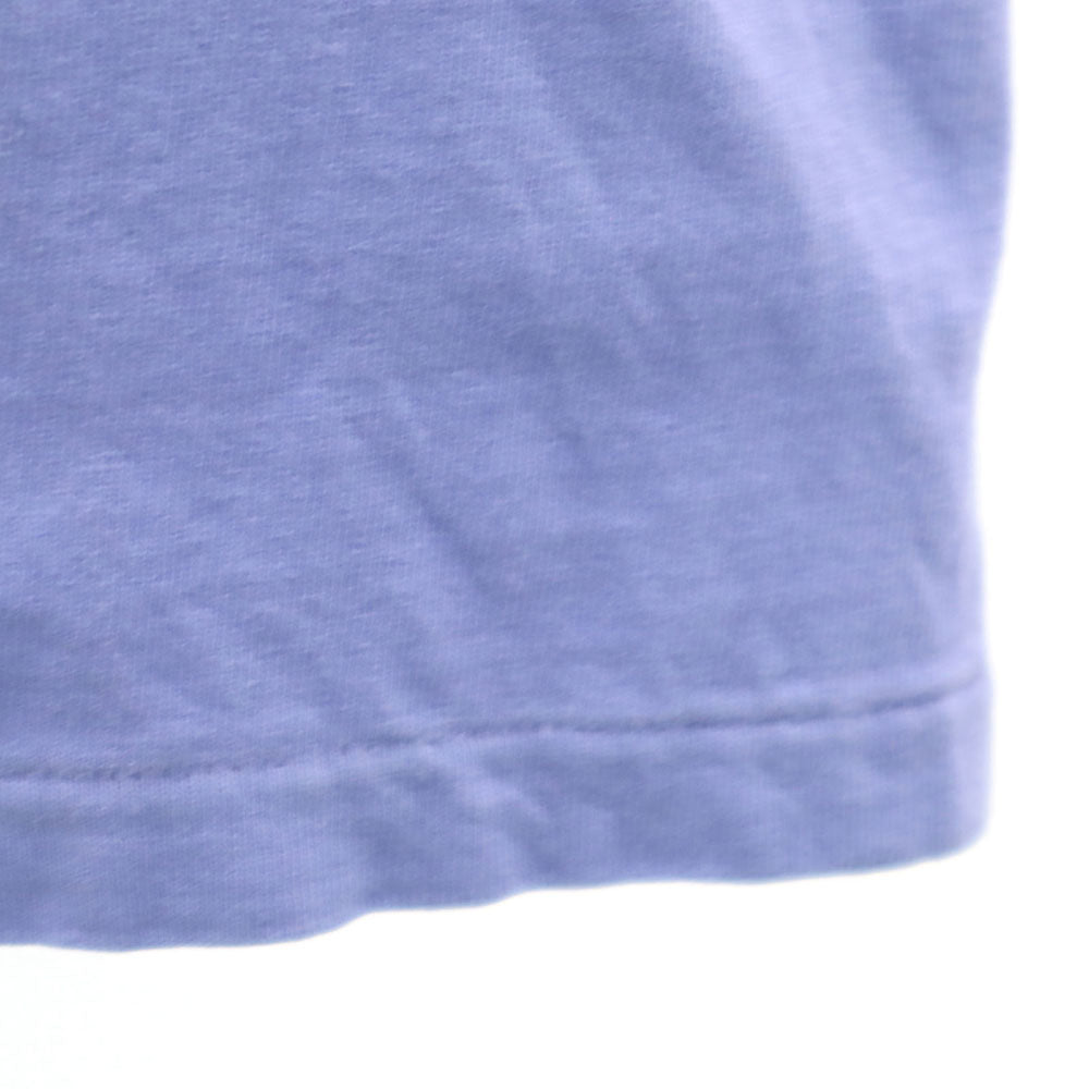 プレーリーマウンテン 90s USA製 オールド プリント 半袖 シングルステッチ Tシャツ XL ラベンダー PRAIRIE MOUNTAIN メンズ