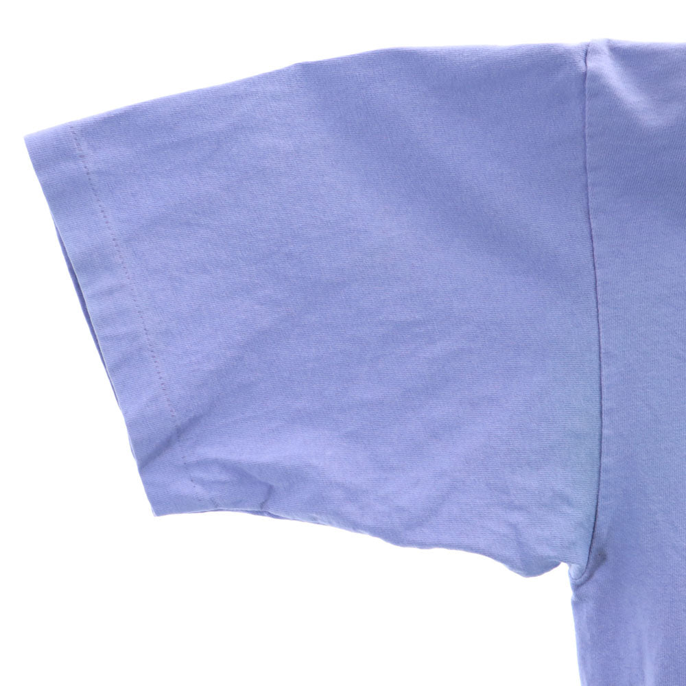 プレーリーマウンテン 90s USA製 オールド プリント 半袖 シングルステッチ Tシャツ XL ラベンダー PRAIRIE MOUNTAIN メンズ