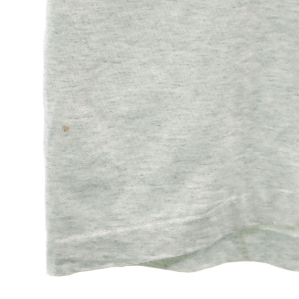 FRUIT OF THE LOOM フルーツオブザルーム 90s USA製 オールド プリント 半袖 シングルステッチ Tシャツ XL グレー系 メンズ