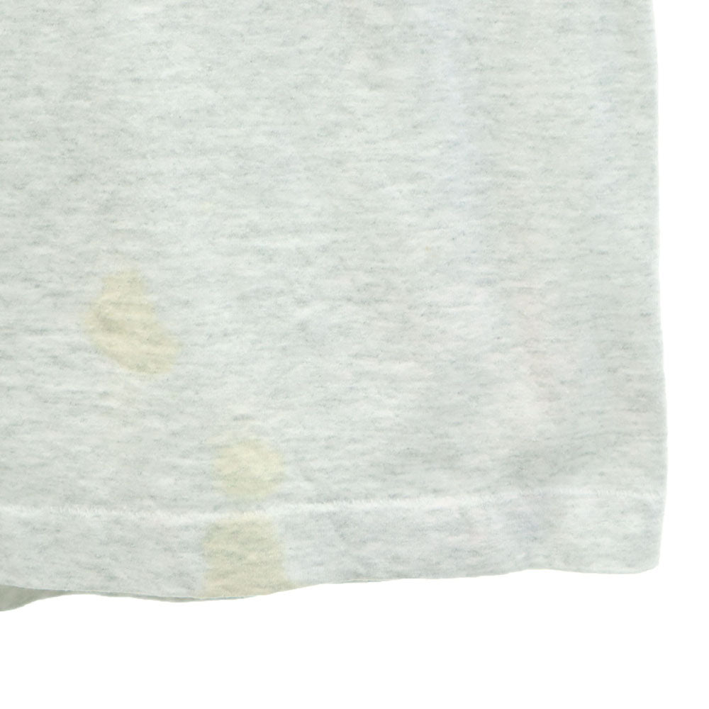 FRUIT OF THE LOOM フルーツオブザルーム 90s USA製 オールド プリント 長袖 シングルステッチ Tシャツ XL グレー系 ロンT メンズ