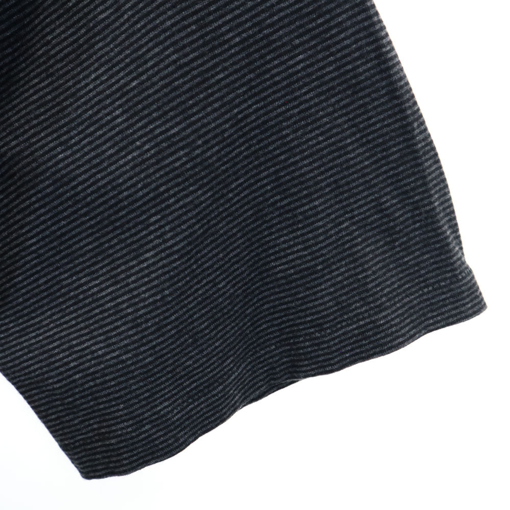 TENNESSEE RIVER テネシーリバー 90s USA製 オールド シングルステッチ ボーダー 半袖 Tシャツ XL グレー系 メンズ