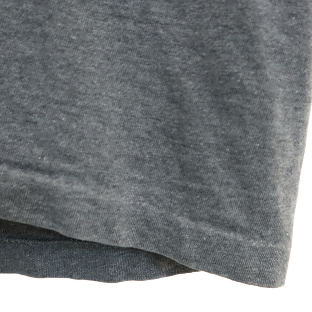 ALORE アローレ 90s USA製 オールド namaste プリント 半袖 Tシャツ 2XL グレー ビッグサイズ メンズ