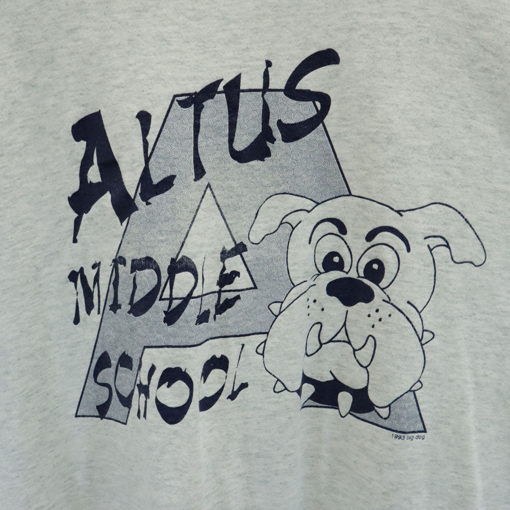 FRUIT OF THE LOOM フルーツオブザルーム 90s USA製オールド 長袖 Tシャツ L グレー ロンT メンズ