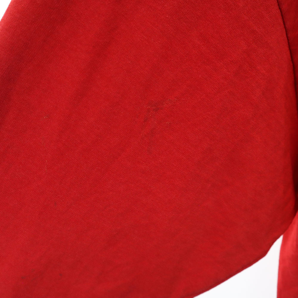 FRUIT OF THE LOOM フルーツオブザルーム 90s USA製 オールド BRUCE'S 長袖 Tシャツ XL レッド BEST ロンT シングルステッチ アニマル メンズ