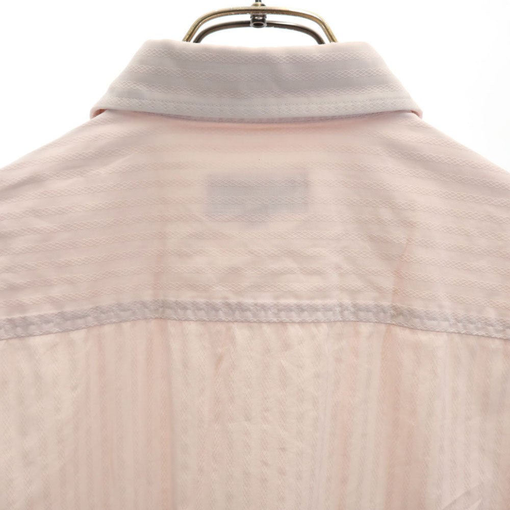 HUGO HUGO BOSS ヒューゴ ヒューゴボス ストライプ柄 長袖 シャツ L ピンク メンズ