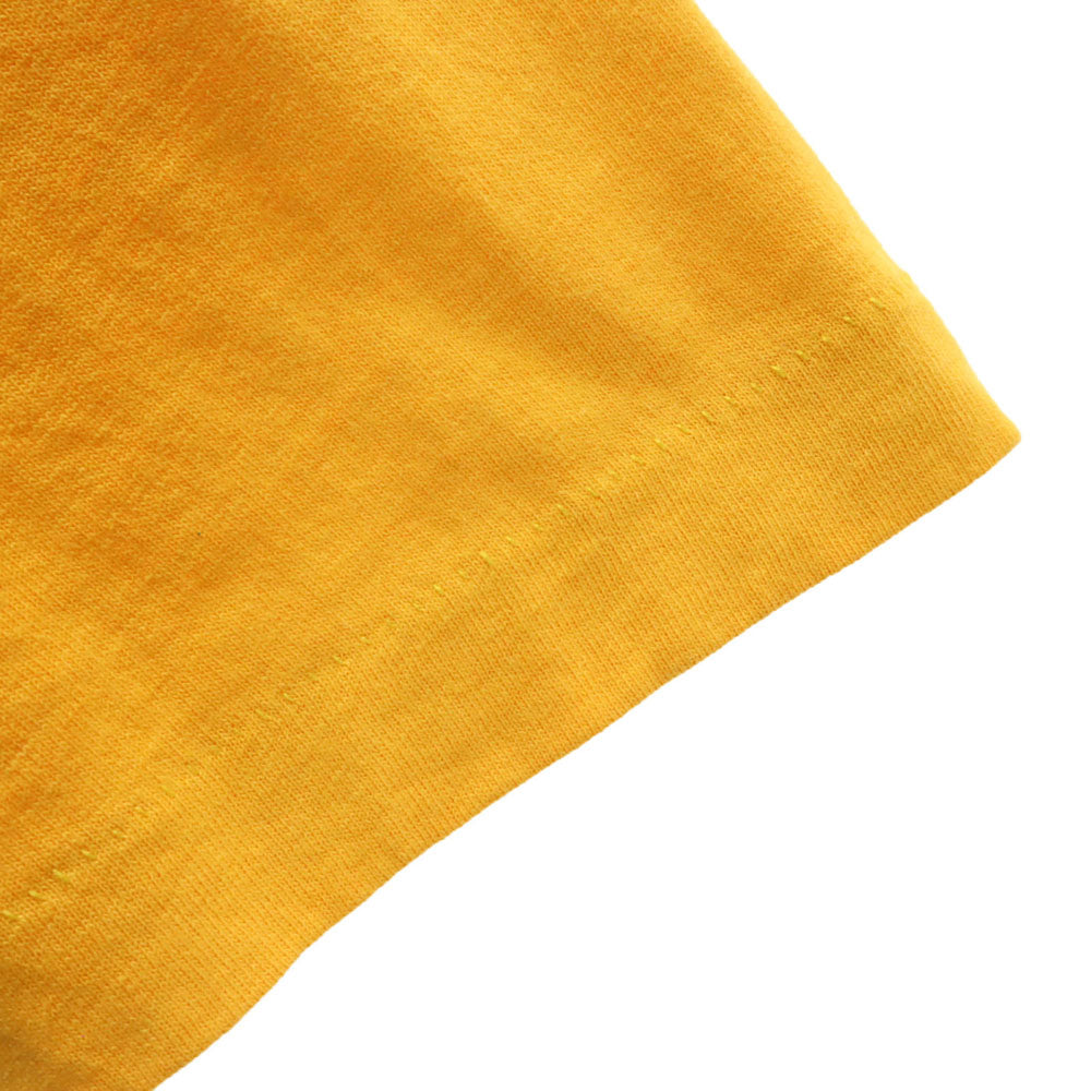 FRUIT OF THE LOOM フルーツオブザルーム 90s USA製 オールド シングルステッチ 半袖 Tシャツ XL イエロー メンズ