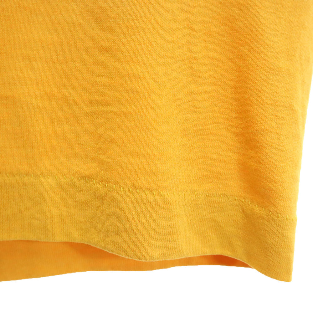 FRUIT OF THE LOOM フルーツオブザルーム 90s USA製 オールド シングルステッチ 半袖 Tシャツ XL イエロー メンズ