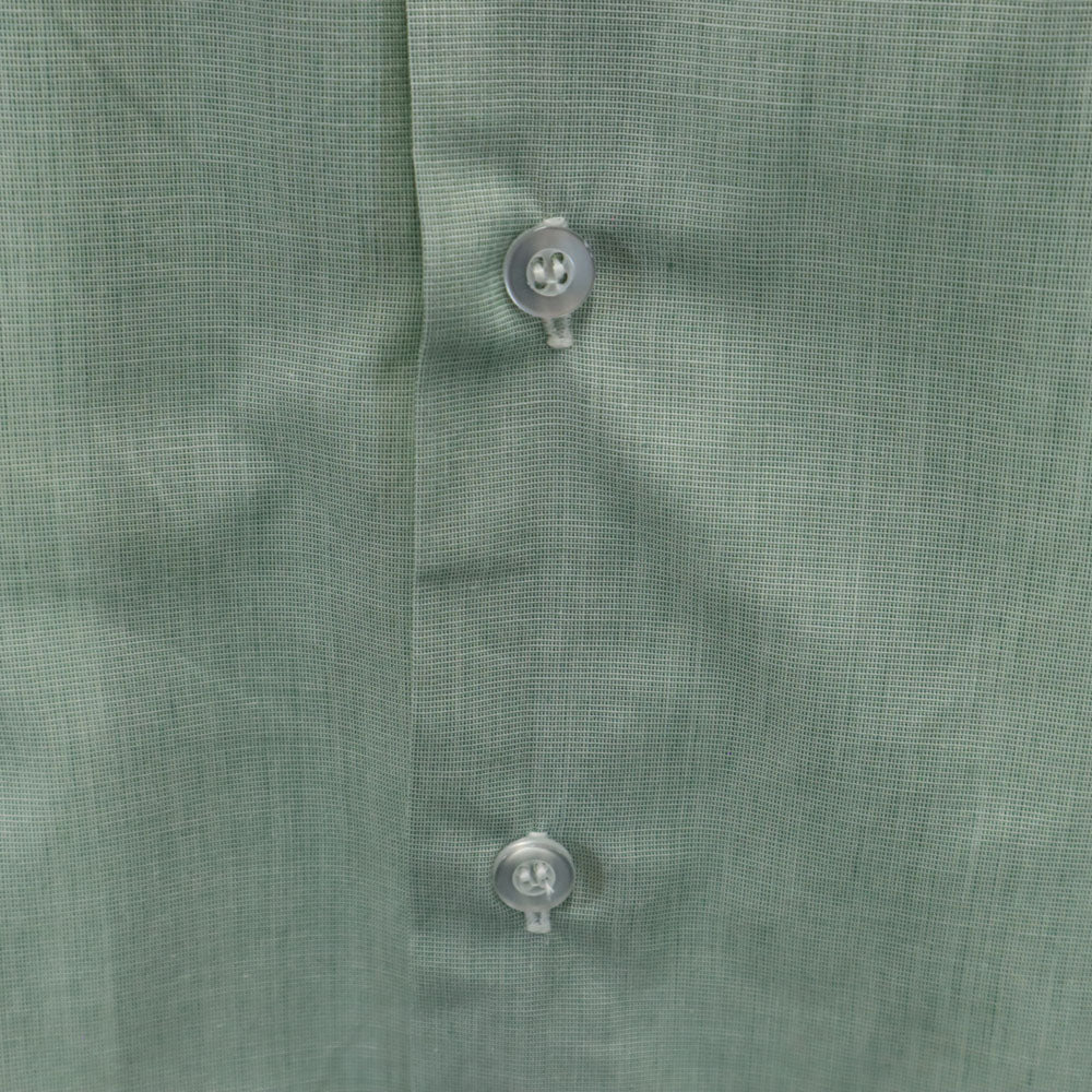 US ARMY アメリカ軍 80s USA製 DLA ヴィンテージ 半袖 シャツ 16 1/2 グリーン系 メンズ