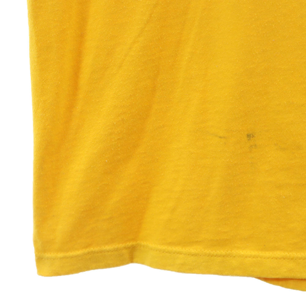 JERZEES ジャージーズ 90s USA製 オールド シングルステッチ 半袖 Tシャツ XL イエロー メンズ