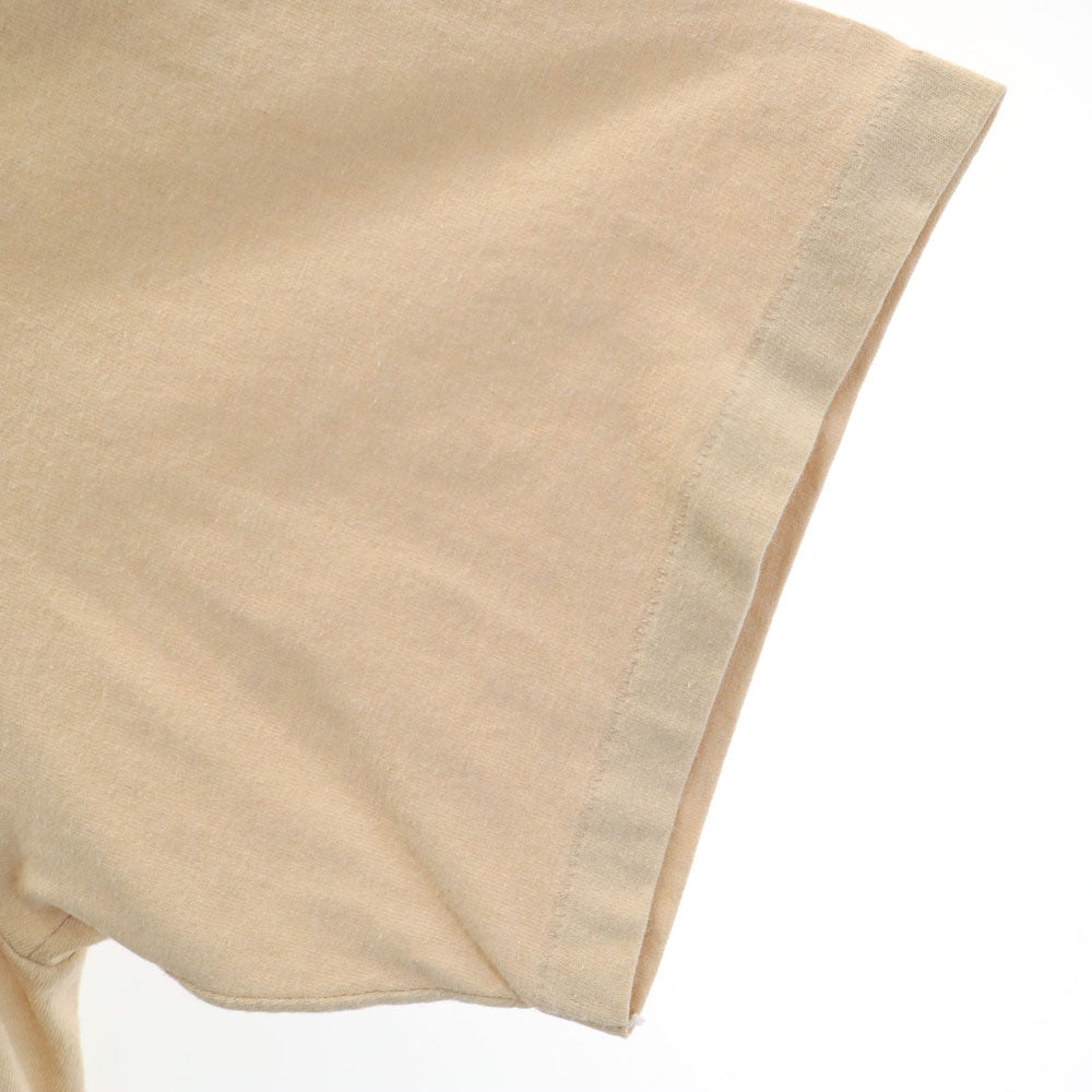 PLATINUM PLUS 00s USA製 シングルステッチ 半袖 Tシャツ XL ベージュ メンズ