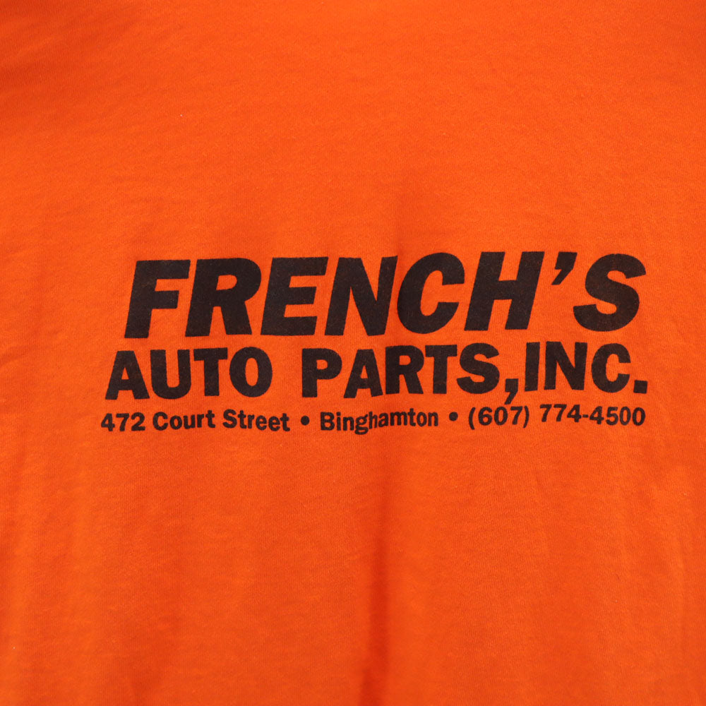 OLD オールド 90s 切り替え 半袖 Tシャツ M オレンジ メンズ