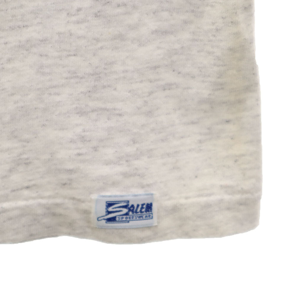 SALEM セーラム 90s USA製 半袖 NHL シカゴ・ブラックホークス オールド Tシャツ 14-16 ライトグレー レイヤード キッズ