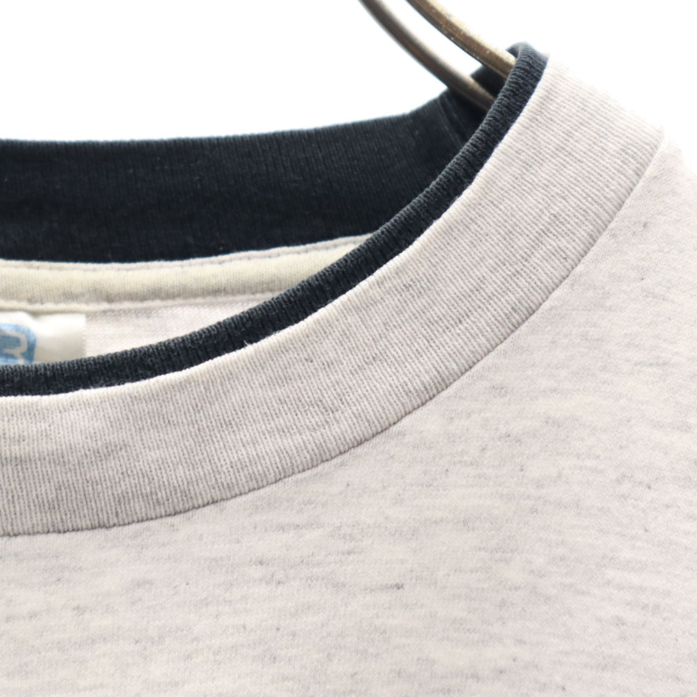 BELTON ベルトン 90s USA製 半袖 レイヤード オールド Tシャツ L ライトグレー メンズ