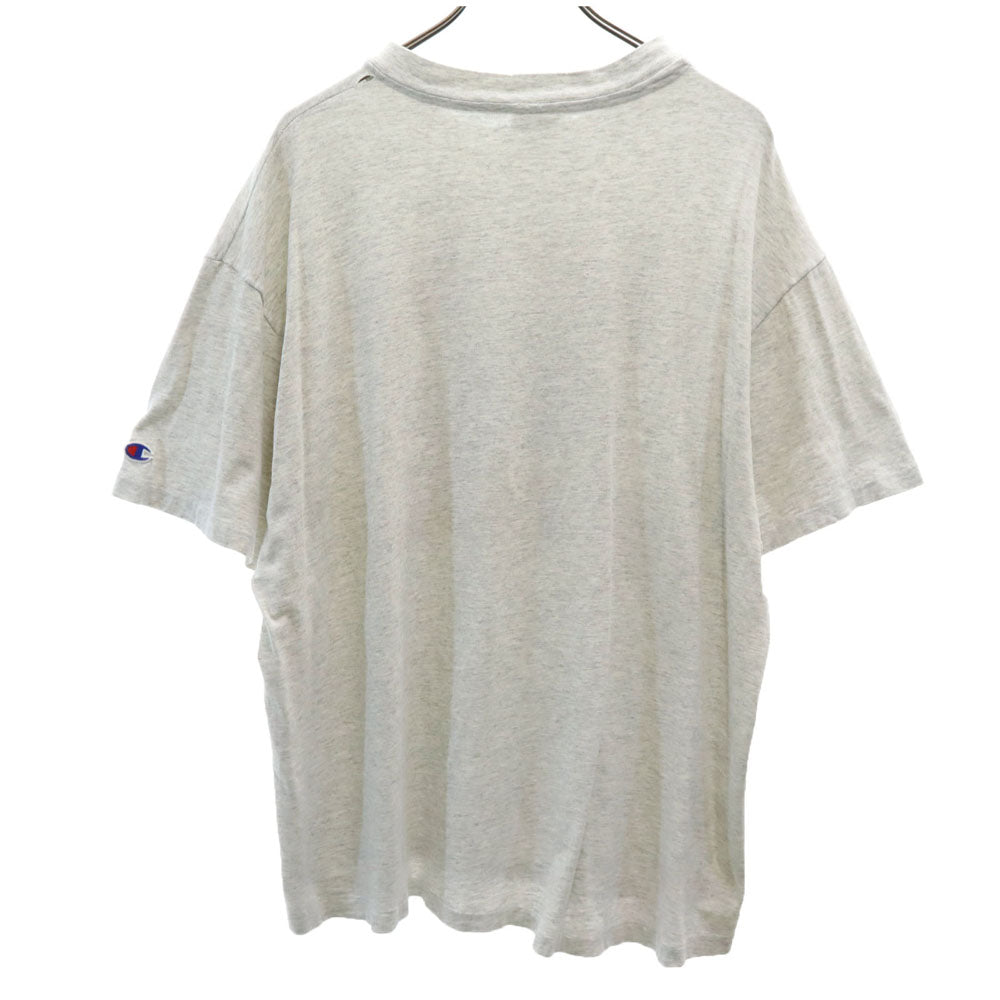 Champion チャンピオン USA製 半袖 メリーランド テラピンズ フットボール Tシャツ XL ライトグレー シングルステッチ MARYLAND FOOTBALL オールド メンズ