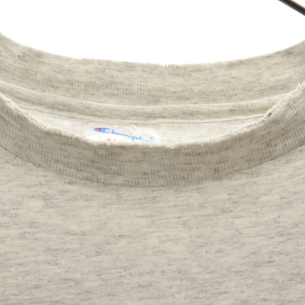 Champion チャンピオン USA製 半袖 メリーランド テラピンズ フットボール Tシャツ XL ライトグレー シングルステッチ MARYLAND FOOTBALL オールド メンズ