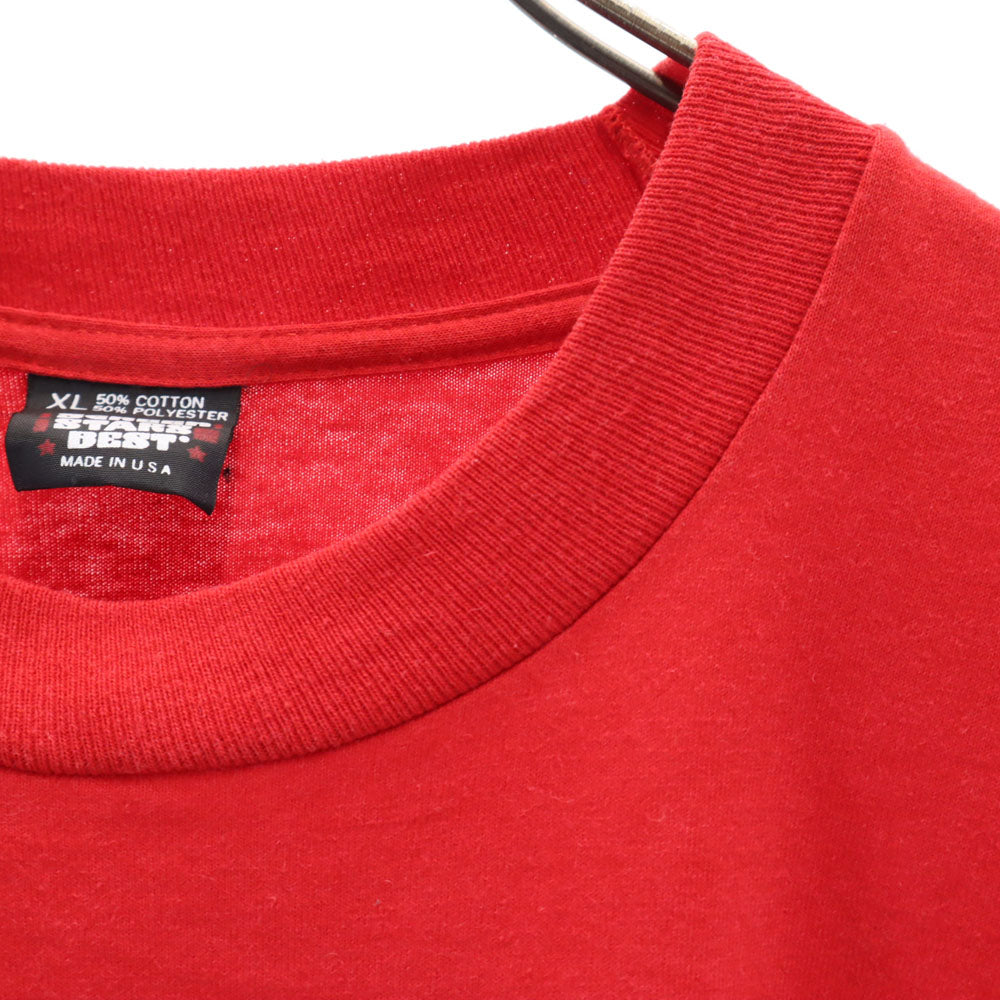 SCREEN STARS BEST スクリーンスターズベスト 90s USA製 半袖 シングルステッチ オールド Tシャツ XL レッド メンズ