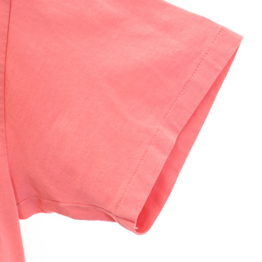 Hanes ヘインズ 90s 半袖 シングルステッチ オールド Tシャツ L コーラルピンク系 メンズ