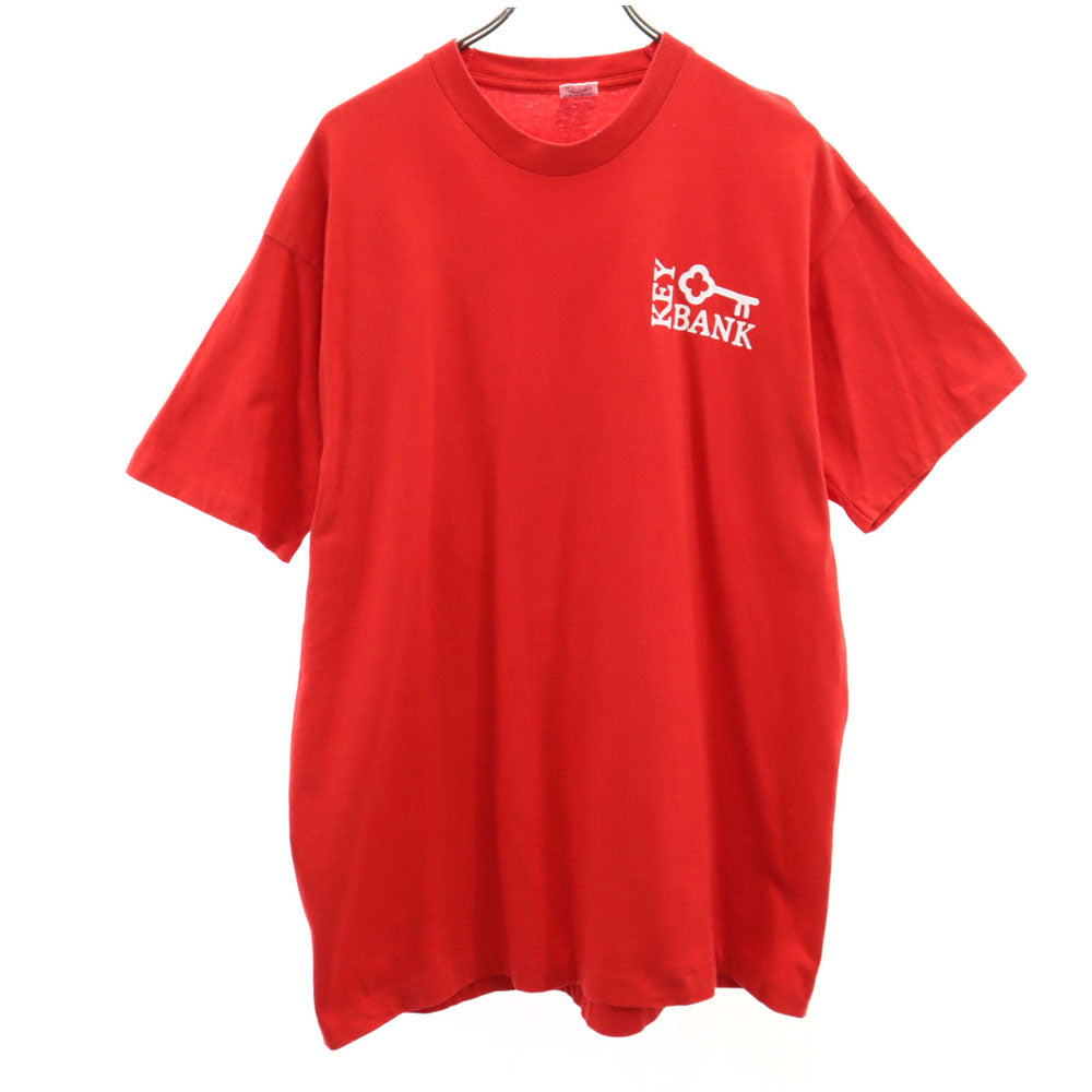 FRUIT OF THE LOOM フルーツオブザルーム 90s USA製 半袖 シングルステッチ オールド Tシャツ XL レッド メンズ