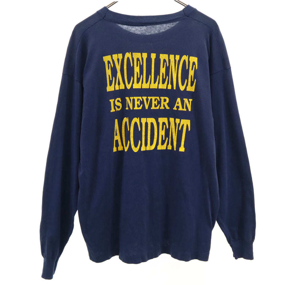 OLD オールド 長袖 Tシャツ ネイビー ロンT メンズ