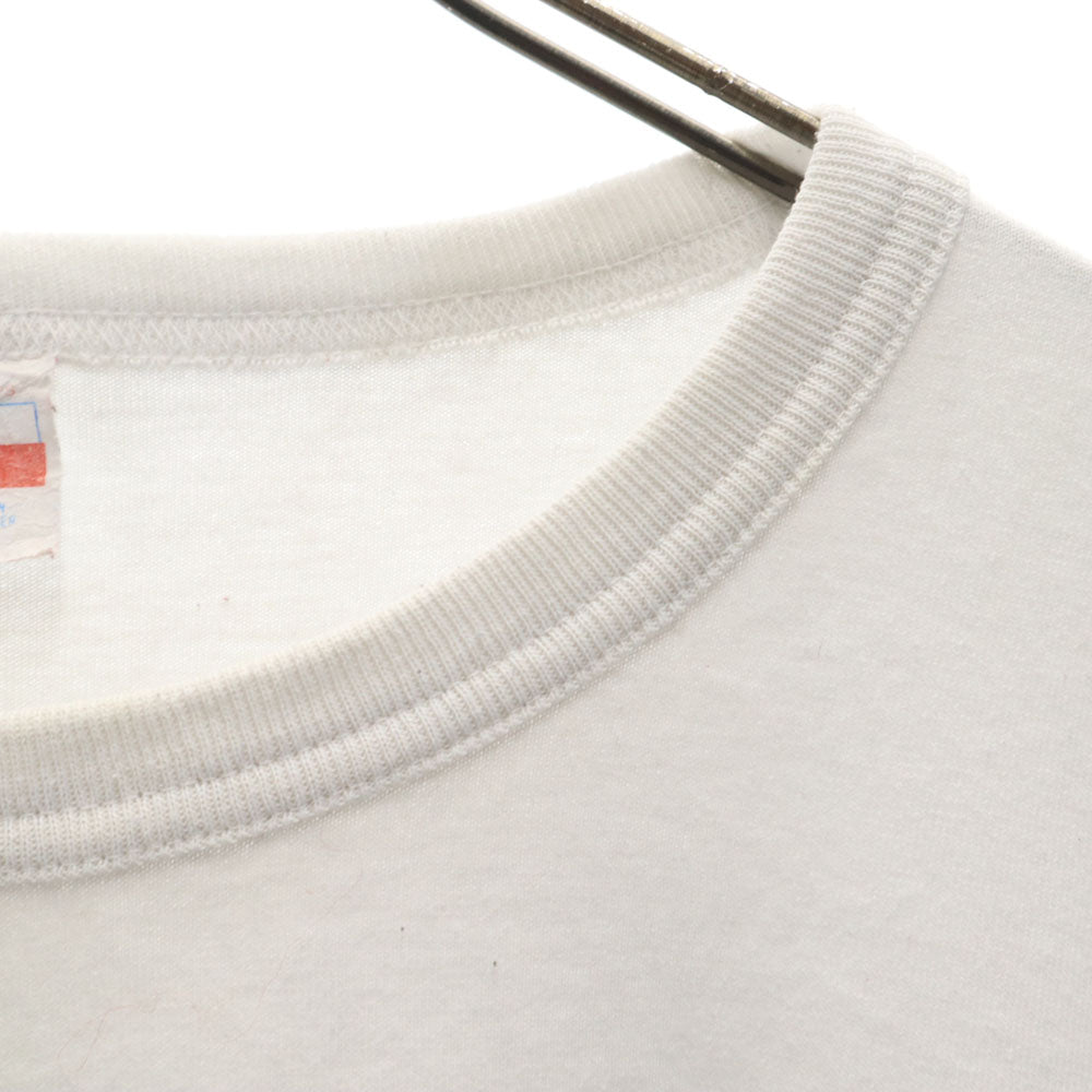 BIG TOP T'S 90s USA製 オールド 袖プリ 長袖 シングルステッチ Tシャツ 4X ホワイト ロンT ビッグサイズ メンズ