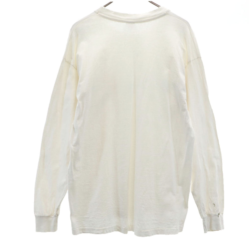 anvil アンヴィル 90s USA製 オールド 長袖 シングルステッチ Tシャツ XL ホワイト ロンT メンズ