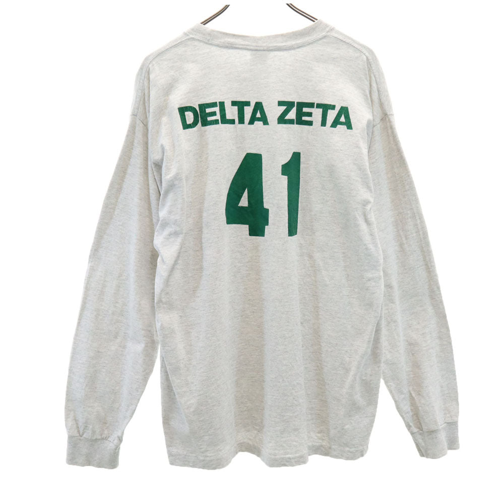 anvil アンヴィル 90s USA製 オールド 長袖 シングルステッチ Tシャツ XL グレー ロンT メンズ