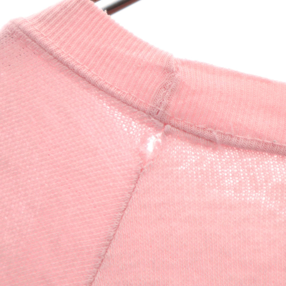 OLD オールド 80s 90s USA製 長袖 スウェット トレーナー S ピンク レディース