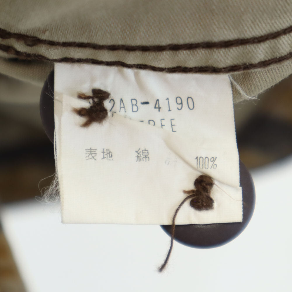 HYSTERIC ヒステリック 日本製 カモフラ柄 ミリタリージャケット FREE ブラウン 迷彩 レディース