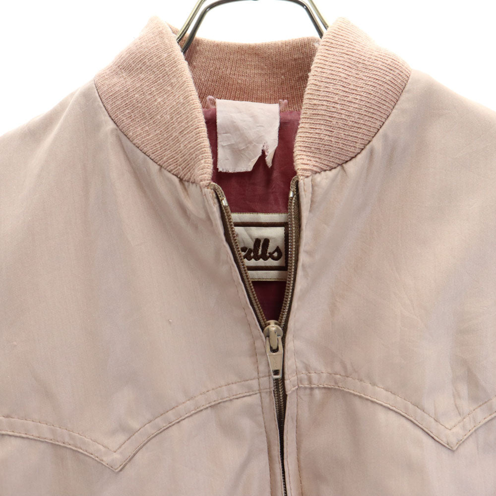 ウォールズ 90s オールド ウエスタンヨーク ブルゾン ピンクベージュ Walls ジャケット メンズ