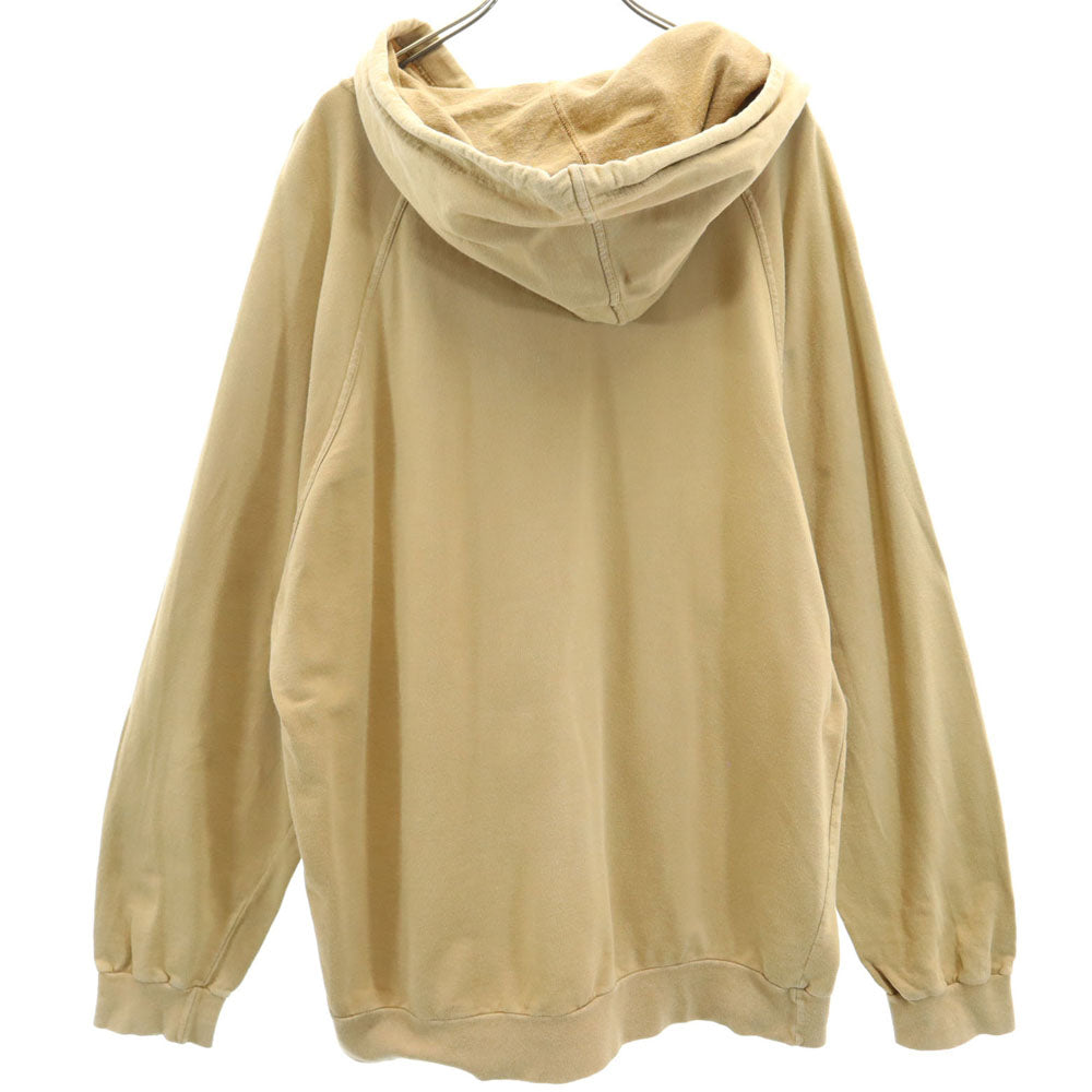 GIORGIO ARMANI ジョルジオアルマーニ 80s 90s オールド 長袖 スウェットパーカー M ベージュ LE COLLEZIONI プルオーバー メンズ