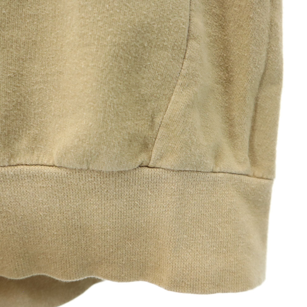 GIORGIO ARMANI ジョルジオアルマーニ 80s 90s オールド 長袖 スウェットパーカー M ベージュ LE COLLEZIONI プルオーバー メンズ