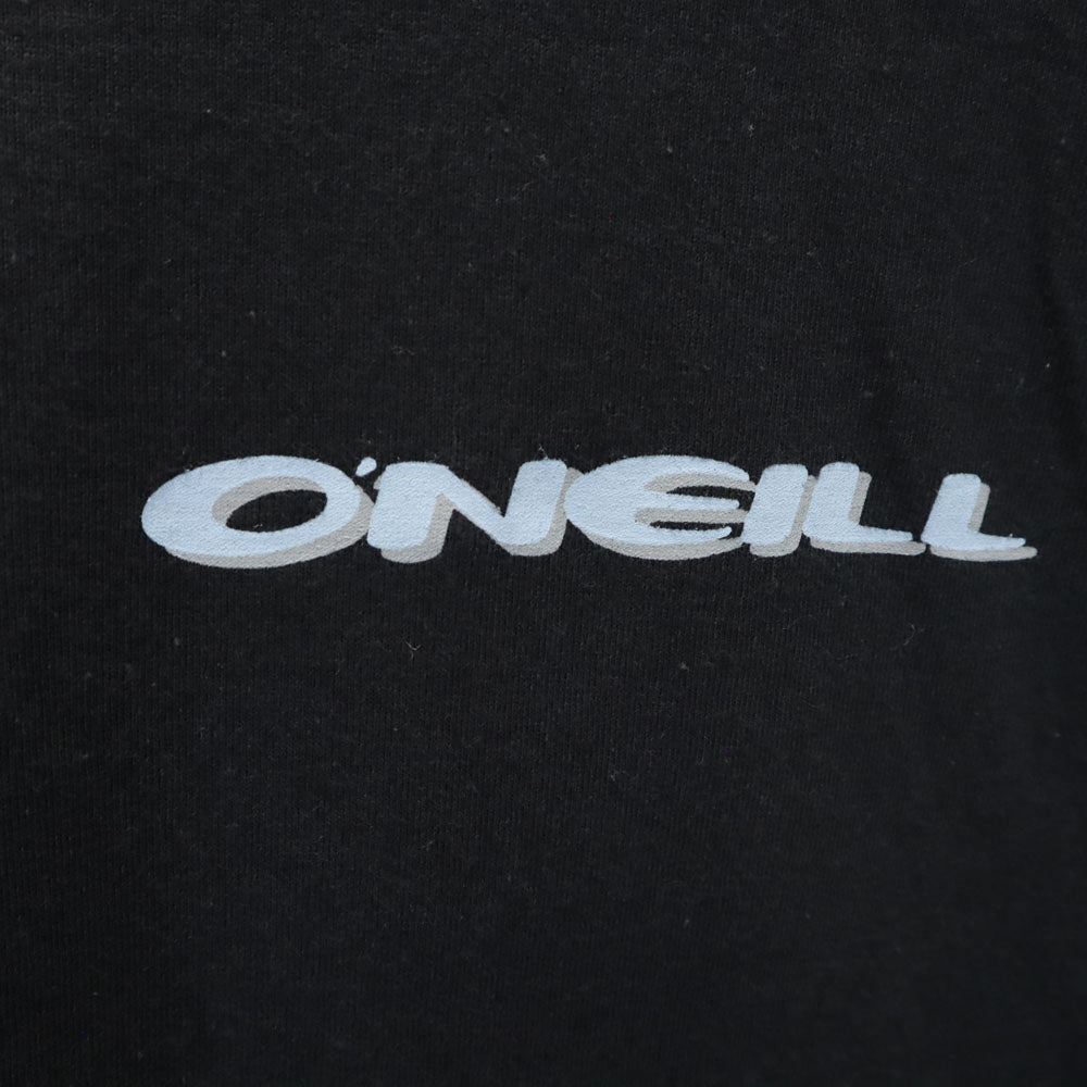 オニール 90s 日本製 オールド バックプリント 半袖 Tシャツ LL ブラック O'NEILL メンズ