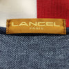 ランセル 日本製 半袖 ポロシャツ LA ネイビー系 LANCEL 鹿の子 メンズ