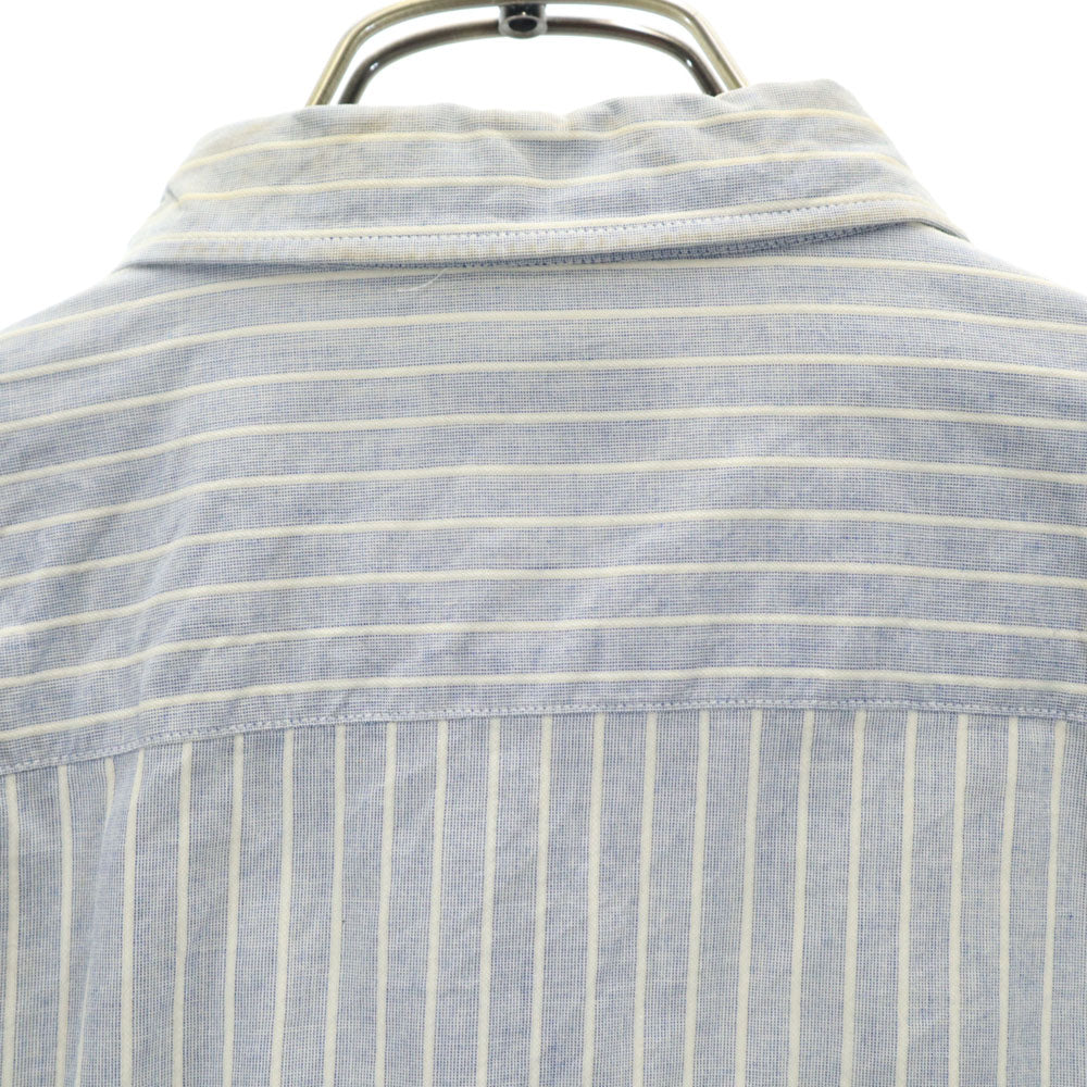 ポールスミスロンドン 日本製 ストライプ柄 長袖 シャツ M グレー系 Paul Smith LONDON メンズ