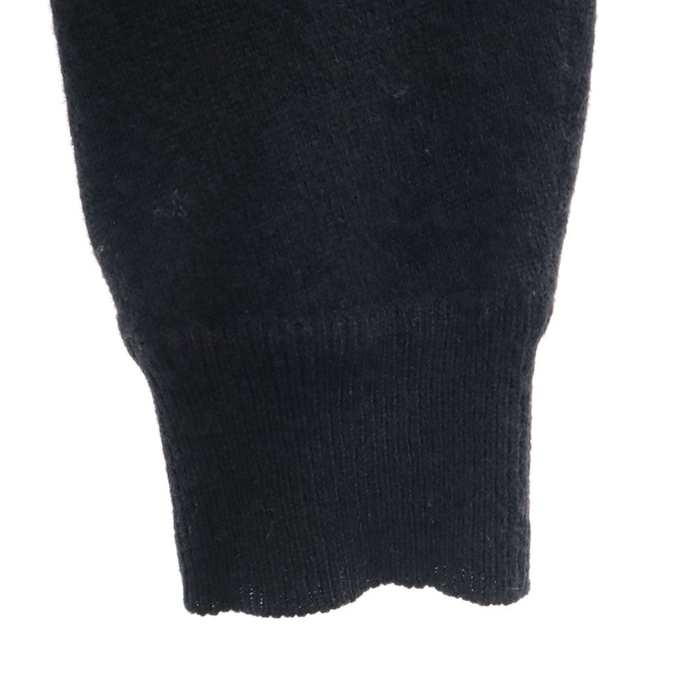 コムデギャルソンコムデギャルソン ウール 長袖 ドルマンスリーブ ニットカーディガン S ブラック Comme des Garcons Comme des Garcons レディース