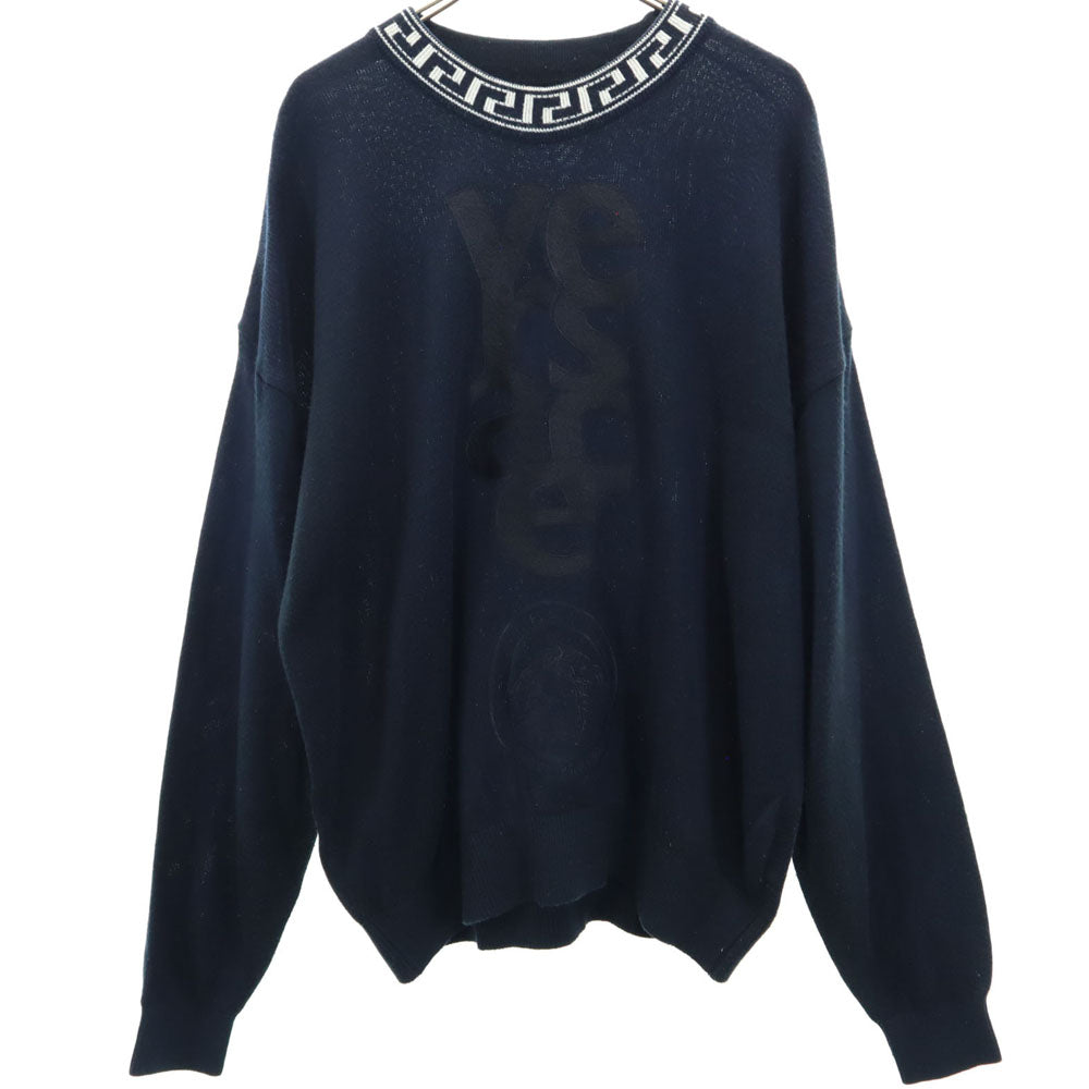 ITTIERRE イタリア製 長袖 セーター ネイビー ニット メンズ