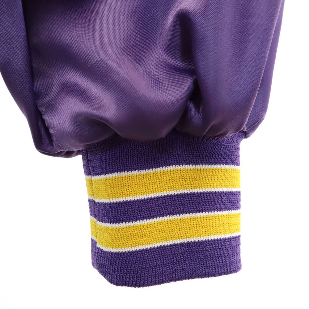 チョークライン 90s USA製 オールド スタジャン L パープル CHALK LINE JERZEES メンズ