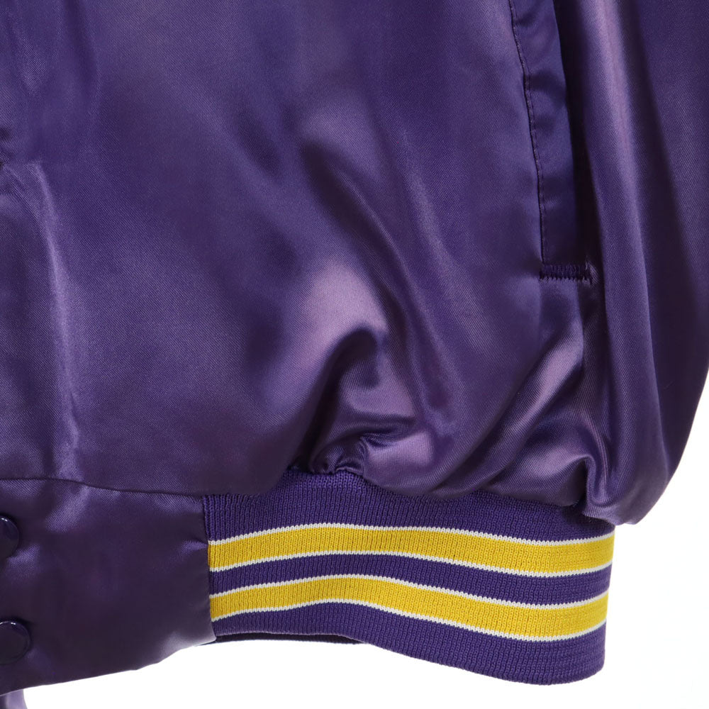 チョークライン 90s USA製 オールド スタジャン L パープル CHALK LINE JERZEES メンズ