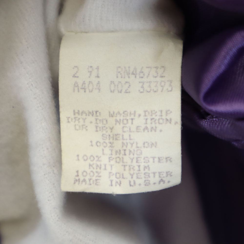 チョークライン 90s USA製 オールド スタジャン L パープル CHALK LINE JERZEES メンズ