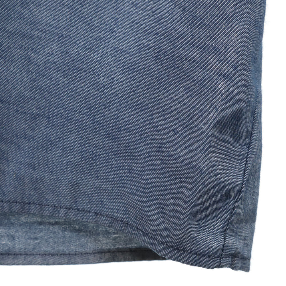 Fesutival 80s ヴィンテージ 長袖 シャツ M ブルー系 メンズ