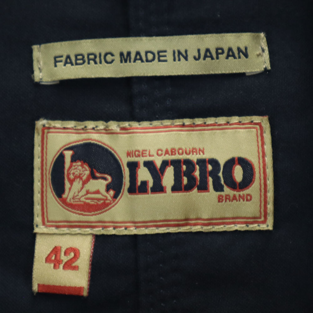 ライブロ ナイジェルケーボン デニム ワークジャケット 42 インディゴブルー メンズ