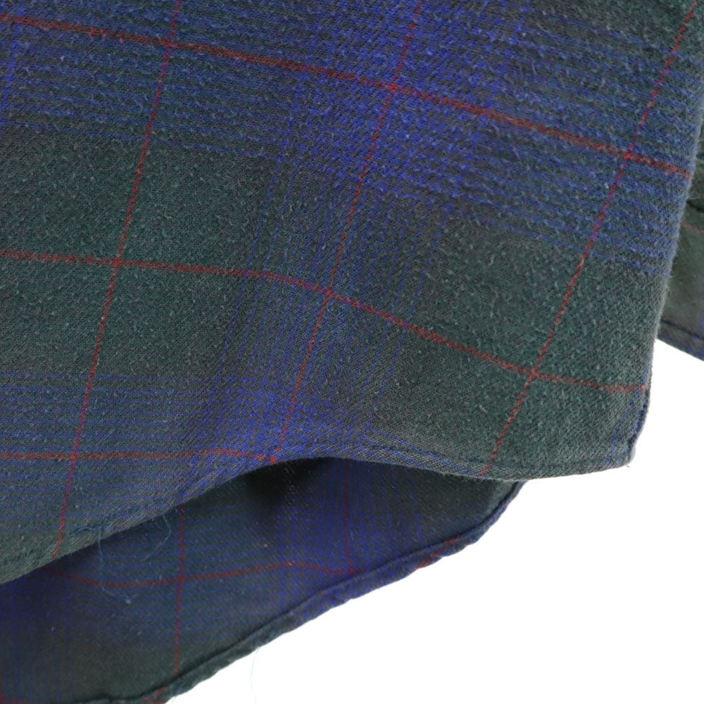 POLO COUNTRY ポロカントリー 80s 90s オールド チェック 長袖 シャツ M ブルー系 RALPH LAUREN メンズ