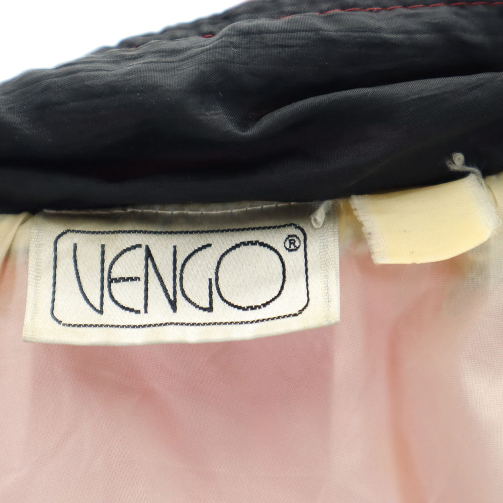 VENGO 80s 90s オールド 長袖 ジップジャケット ボルドー メンズ