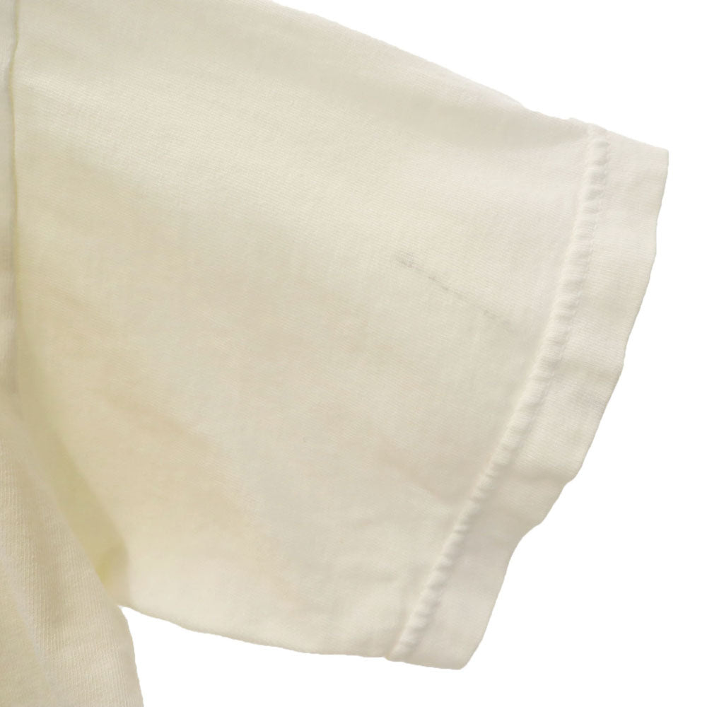 GILDAN ギルダン 90s おさるのジョージ 半袖 Tシャツ L アイボリー系 オールド メンズ