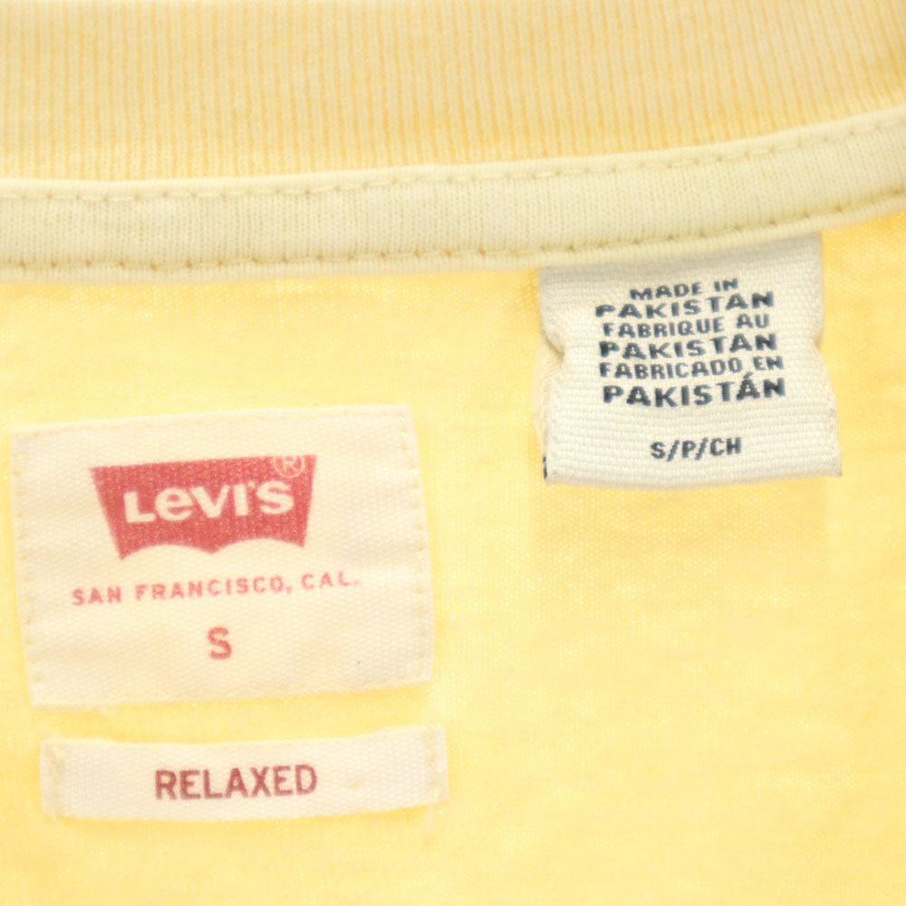 リーバイス 半袖 Tシャツ S イエロー系 Levi's メンズ