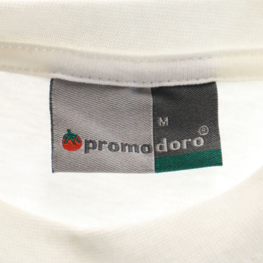 ポモドーロ ハインツ ツィマーマン アートプリント 半袖 Tシャツ M ホワイト pomodoro フランクフルト Heinz Zimmermann メンズ