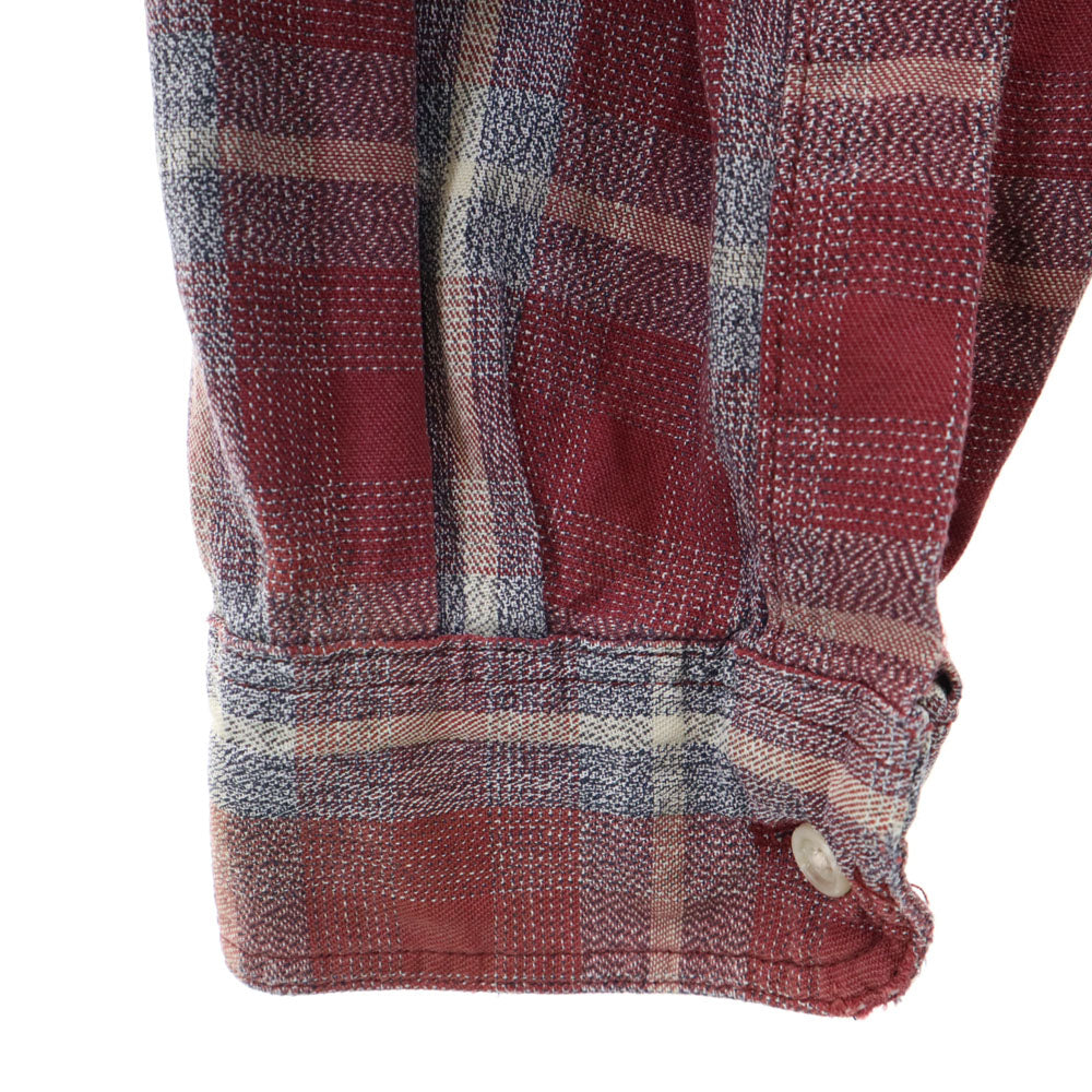 USA古着 70s～ タータンチェック 厚手プルオーバーウールシャツ LLビーン 70~80年代 USA製 L.L.Bean エルエルビーン プルオーバー ウール